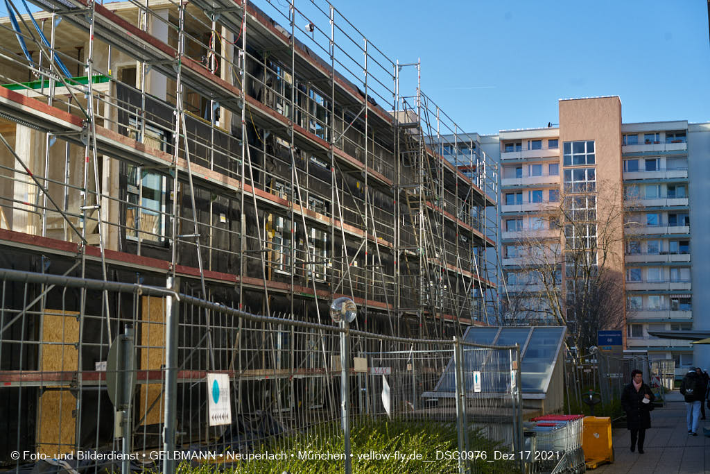 17.12.2021 - Baustelle zur Internationale-Montessorischule in Neuperlach