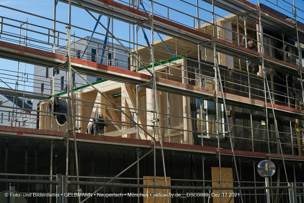 17.12.2021 - Baustelle zur Internationale-Montessorischule in Neuperlach