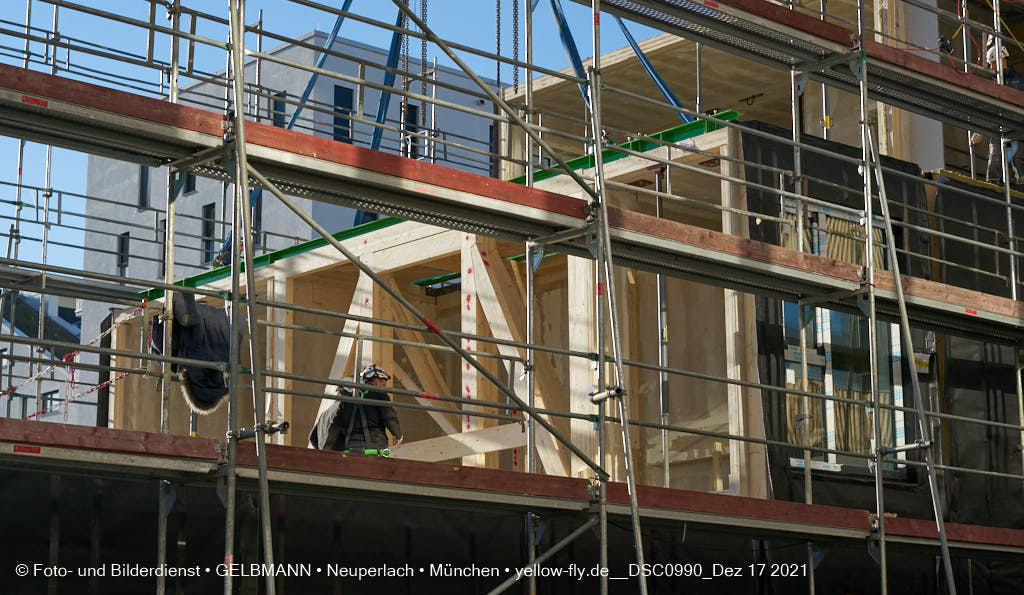 17.12.2021 - Baustelle zur Internationale-Montessorischule in Neuperlach