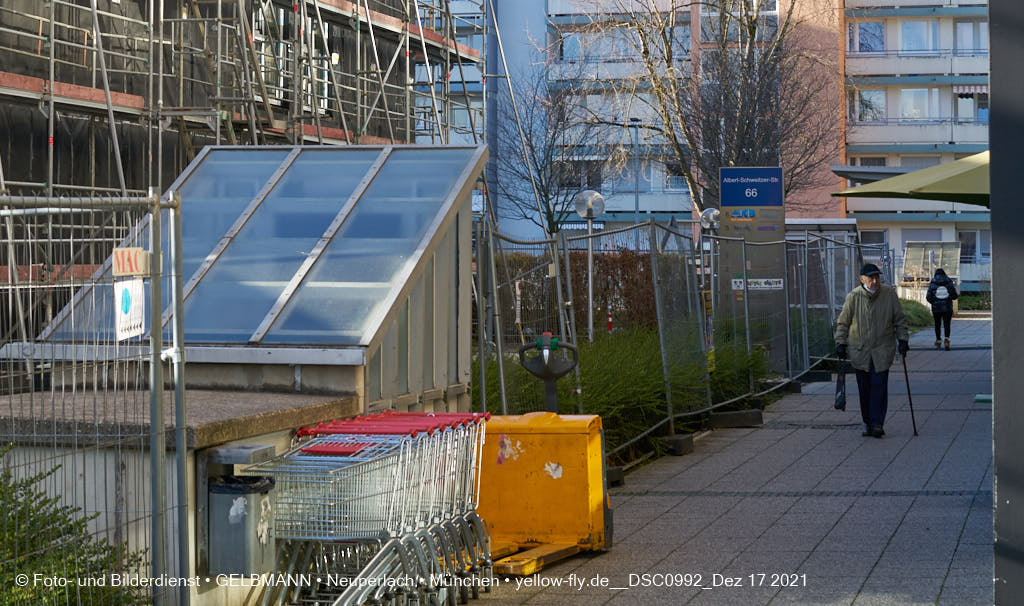 17.12.2021 - Baustelle zur Internationale-Montessorischule in Neuperlach