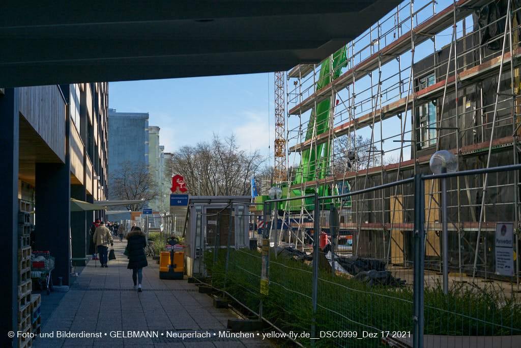 17.12.2021 - Baustelle zur Internationale-Montessorischule in Neuperlach