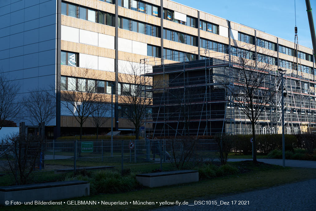17.12.2021 - Baustelle zur Internationale-Montessorischule in Neuperlach