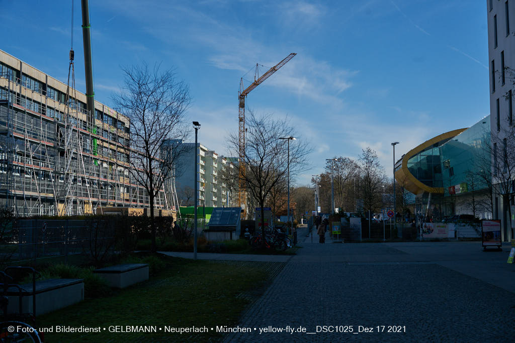 17.12.2021 - Baustelle zur Internationale-Montessorischule in Neuperlach