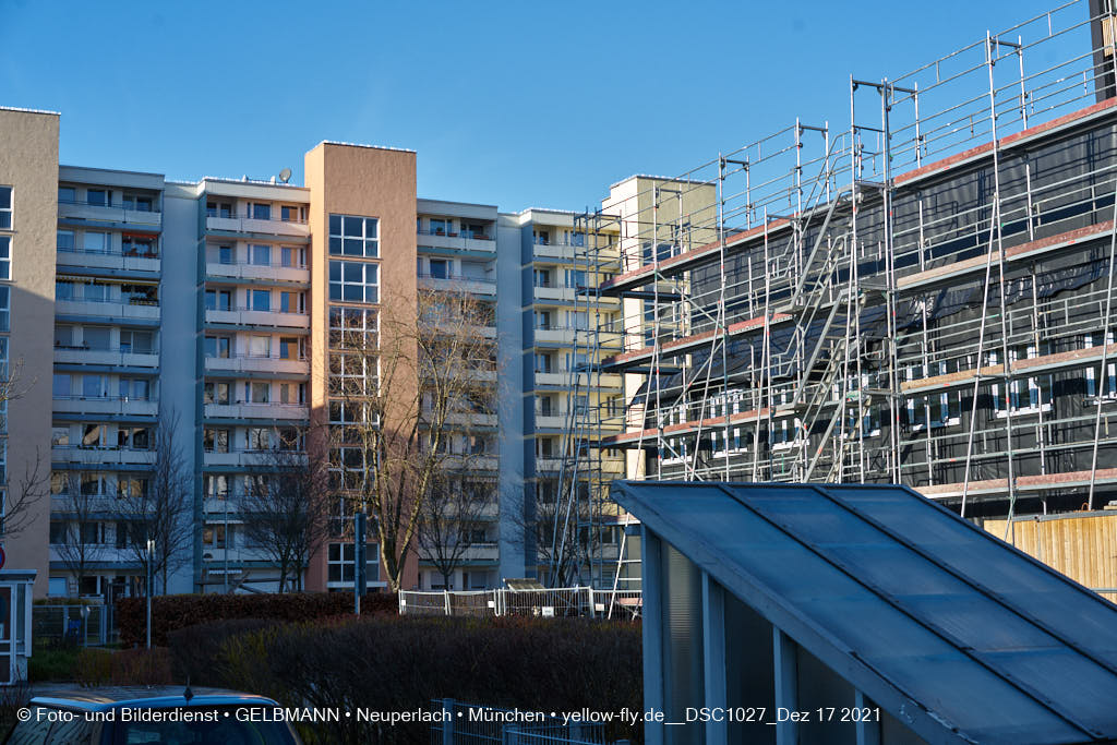 17.12.2021 - Baustelle zur Internationale-Montessorischule in Neuperlach