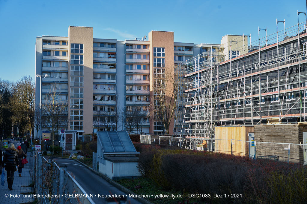 17.12.2021 - Baustelle zur Internationale-Montessorischule in Neuperlach