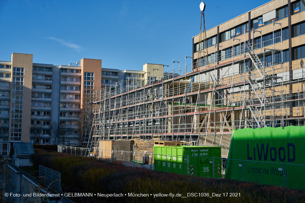 17.12.2021 - Baustelle zur Internationale-Montessorischule in Neuperlach