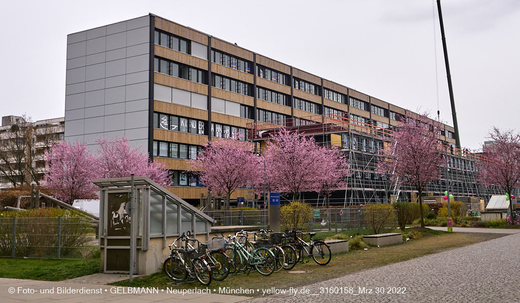 30.03.2022 - Baustell Montessorie Schule in Neuperlach