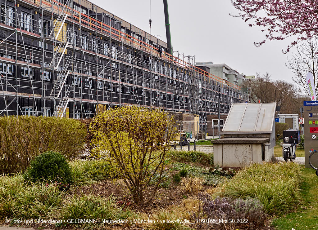30.03.2022 - Baustell Montessorie Schule in Neuperlach