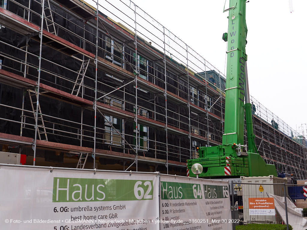 30.03.2022 - Baustell Montessorie Schule in Neuperlach