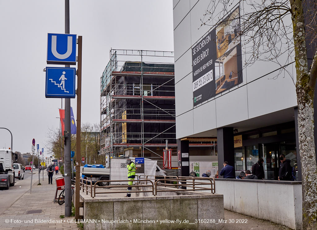30.03.2022 - Baustell Montessorie Schule in Neuperlach