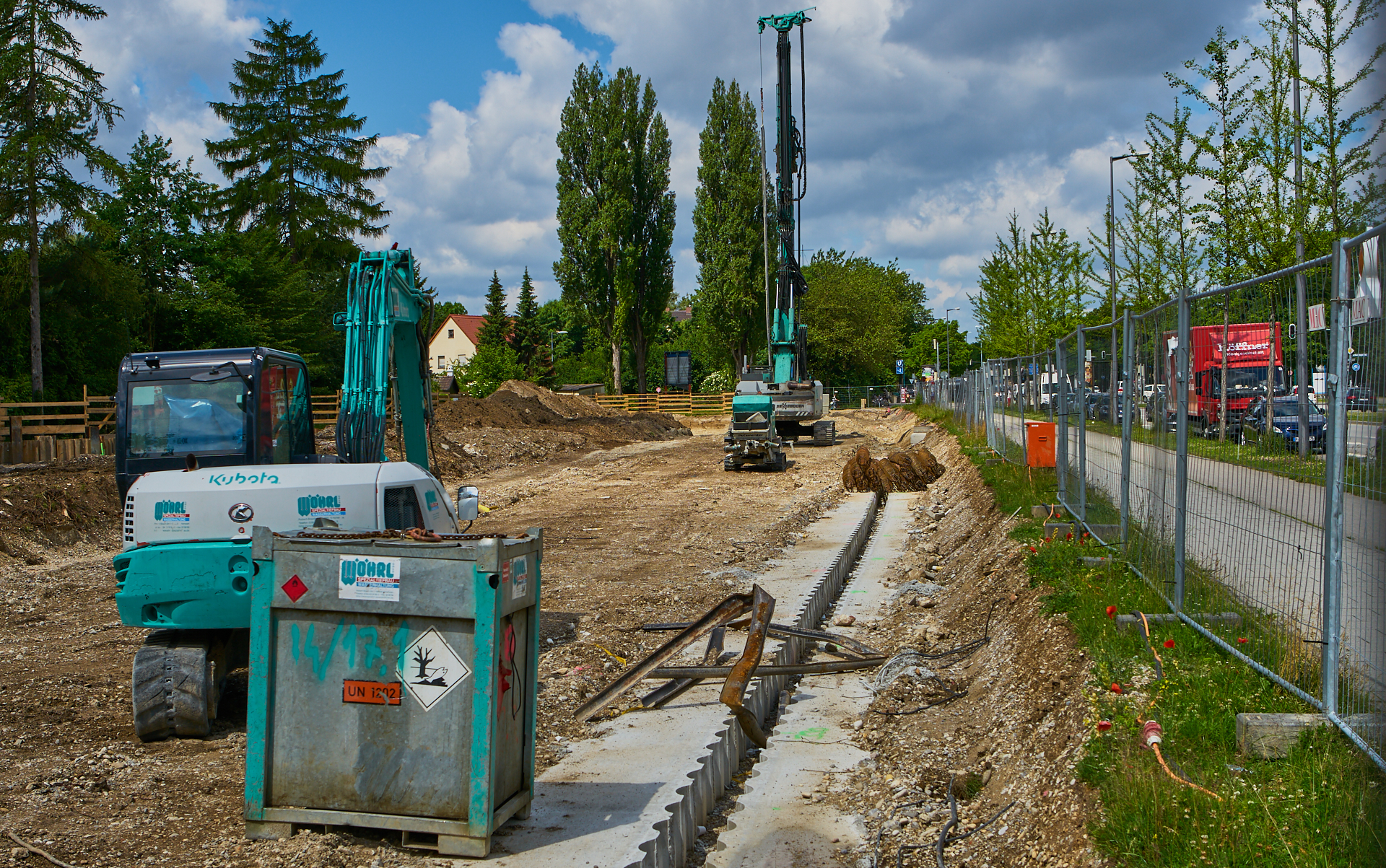 Baustelle Maikäfersiedlung in Neuperlach 10.06.2017 Photographer: Gelbmann