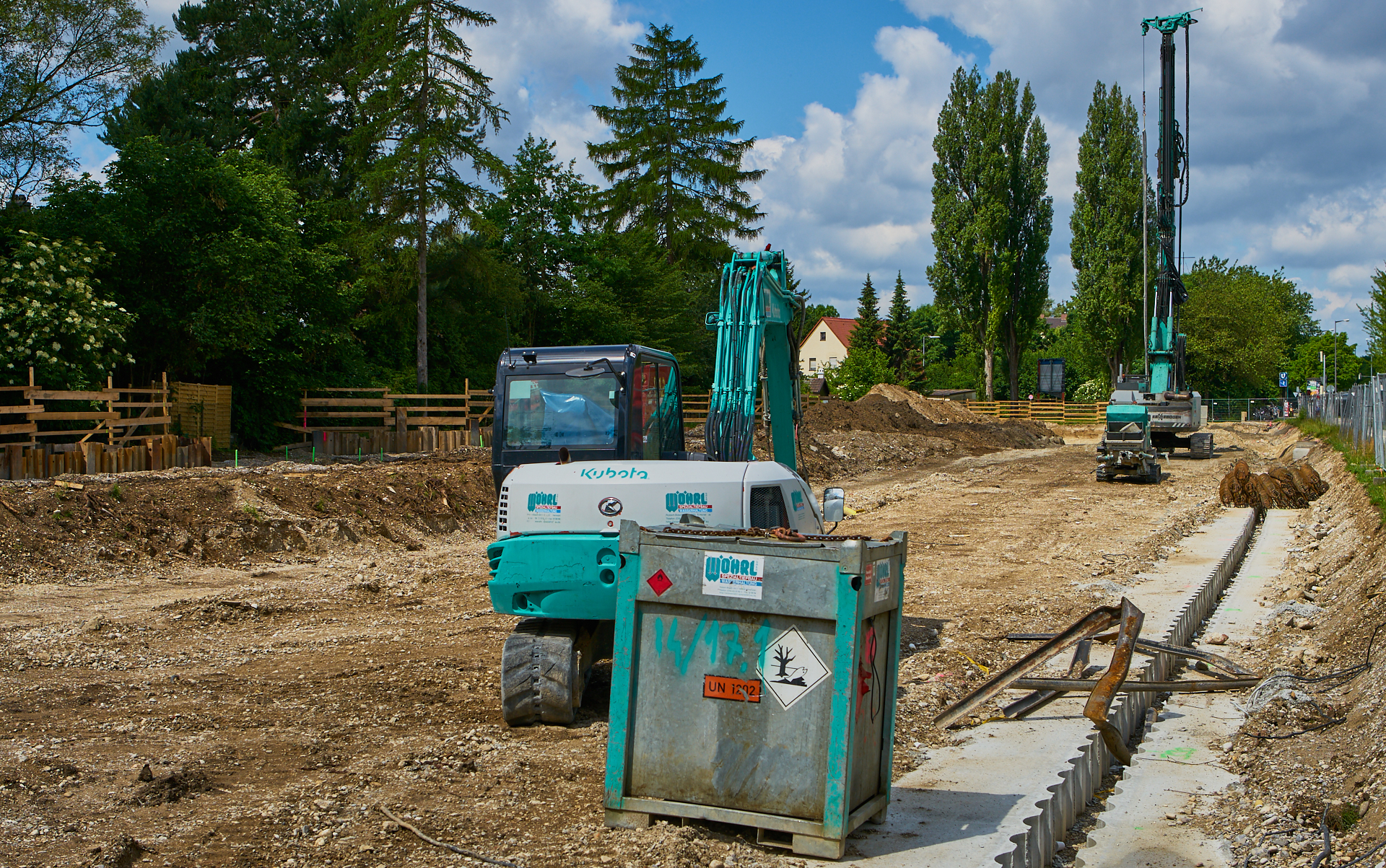 Baustelle Maikäfersiedlung in Neuperlach 10.06.2017 Photographer: Gelbmann