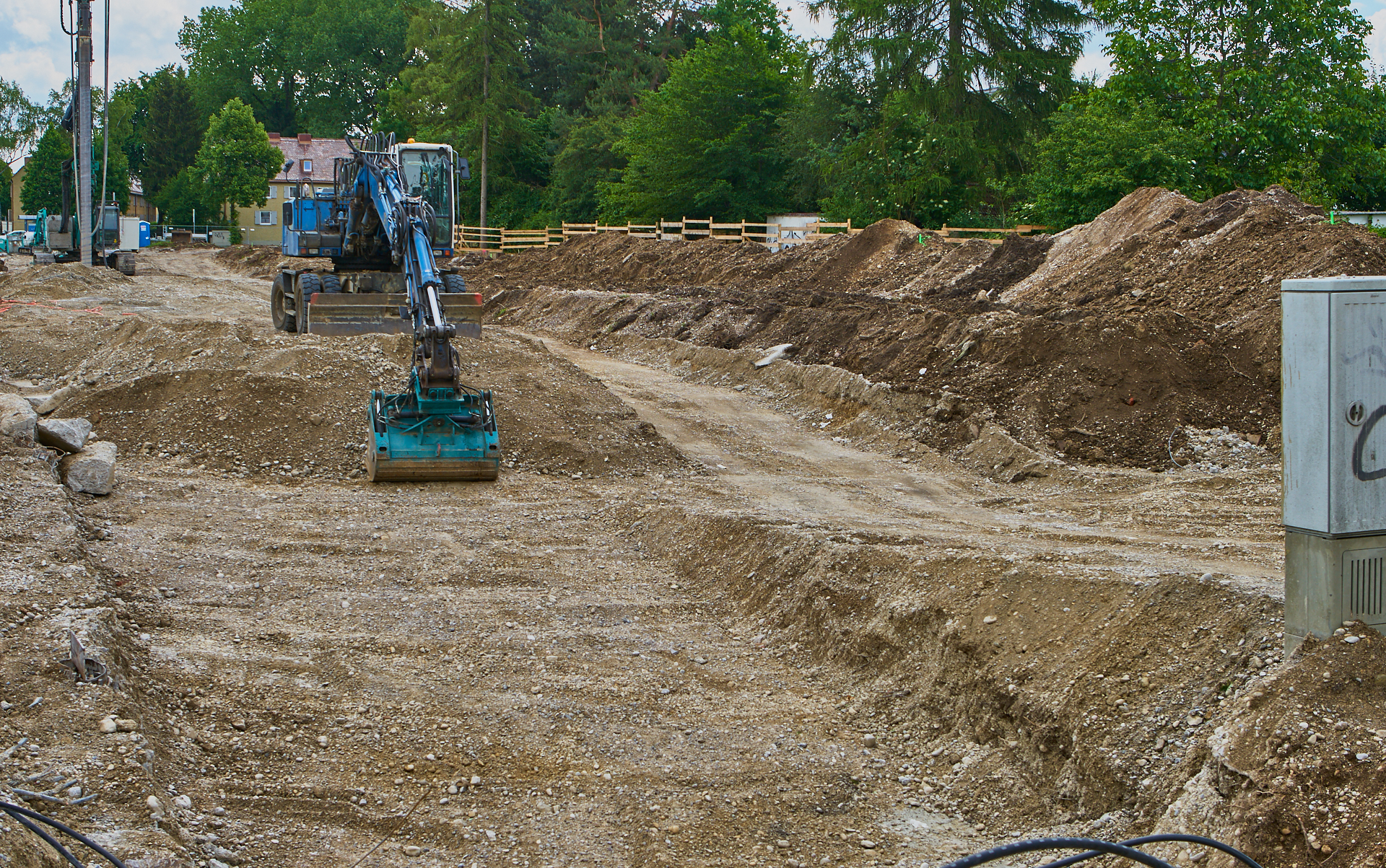 Baustelle Maikäfersiedlung in Neuperlach 10.06.2017 Photographer: Gelbmann