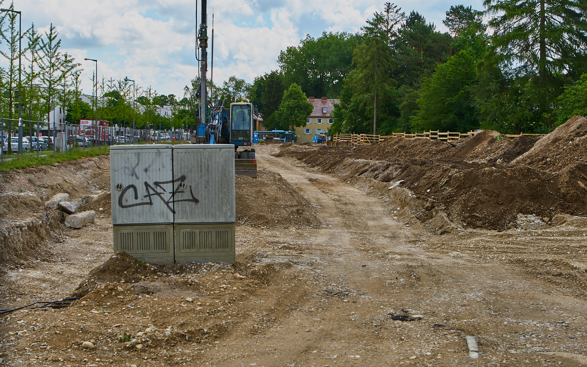 Baustelle Maikäfersiedlung in Neuperlach 10.06.2017 Photographer: Gelbmann