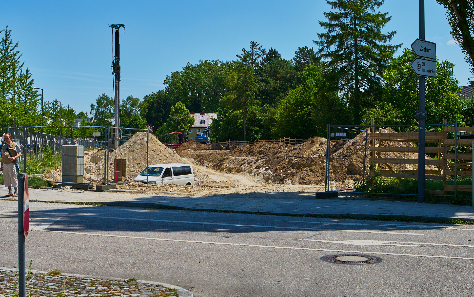 Baustelle Maikäfersiedlung in Neuperlach 13.06.2017 Photographer: Gelbmann