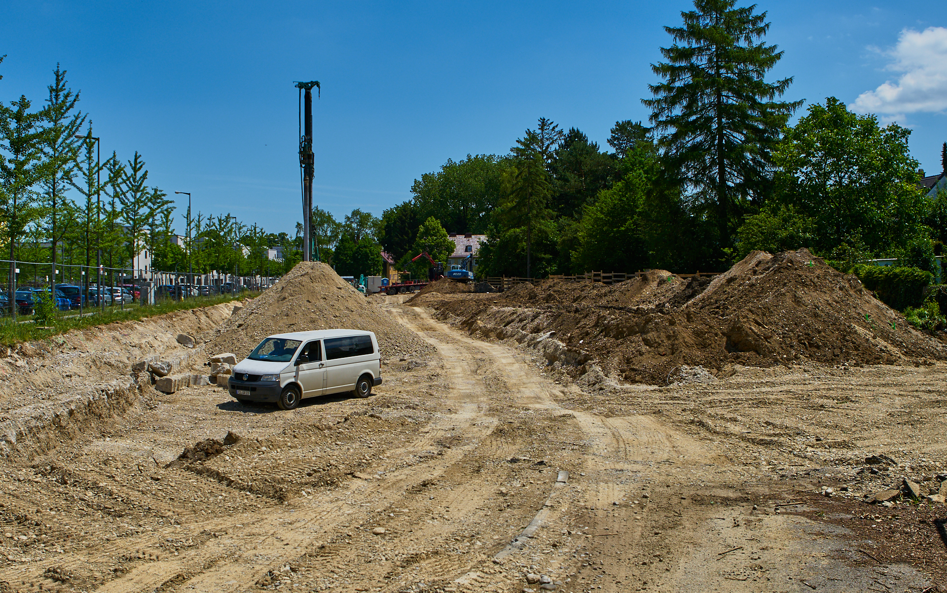 Baustelle Maikäfersiedlung in Neuperlach 13.06.2017 Photographer: Gelbmann