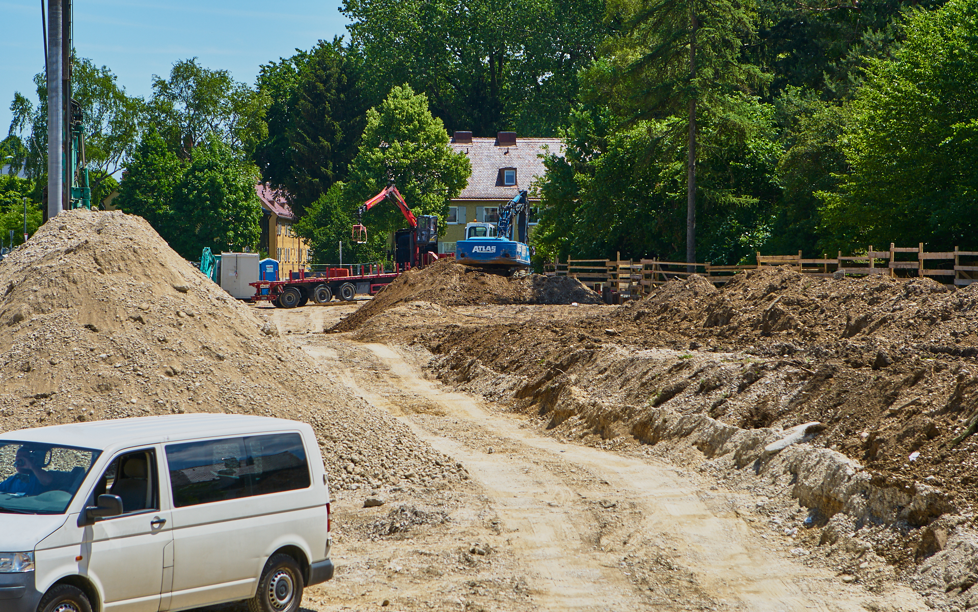 Baustelle Maikäfersiedlung in Neuperlach 13.06.2017 Photographer: Gelbmann