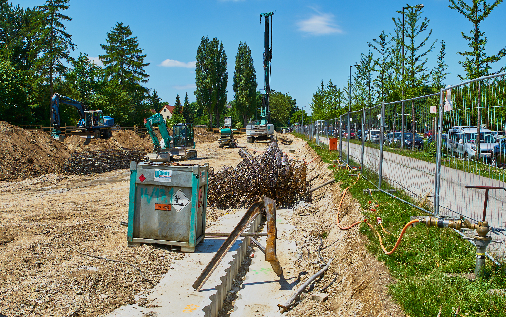 Baustelle Maikäfersiedlung in Neuperlach 13.06.2017 Photographer: Gelbmann