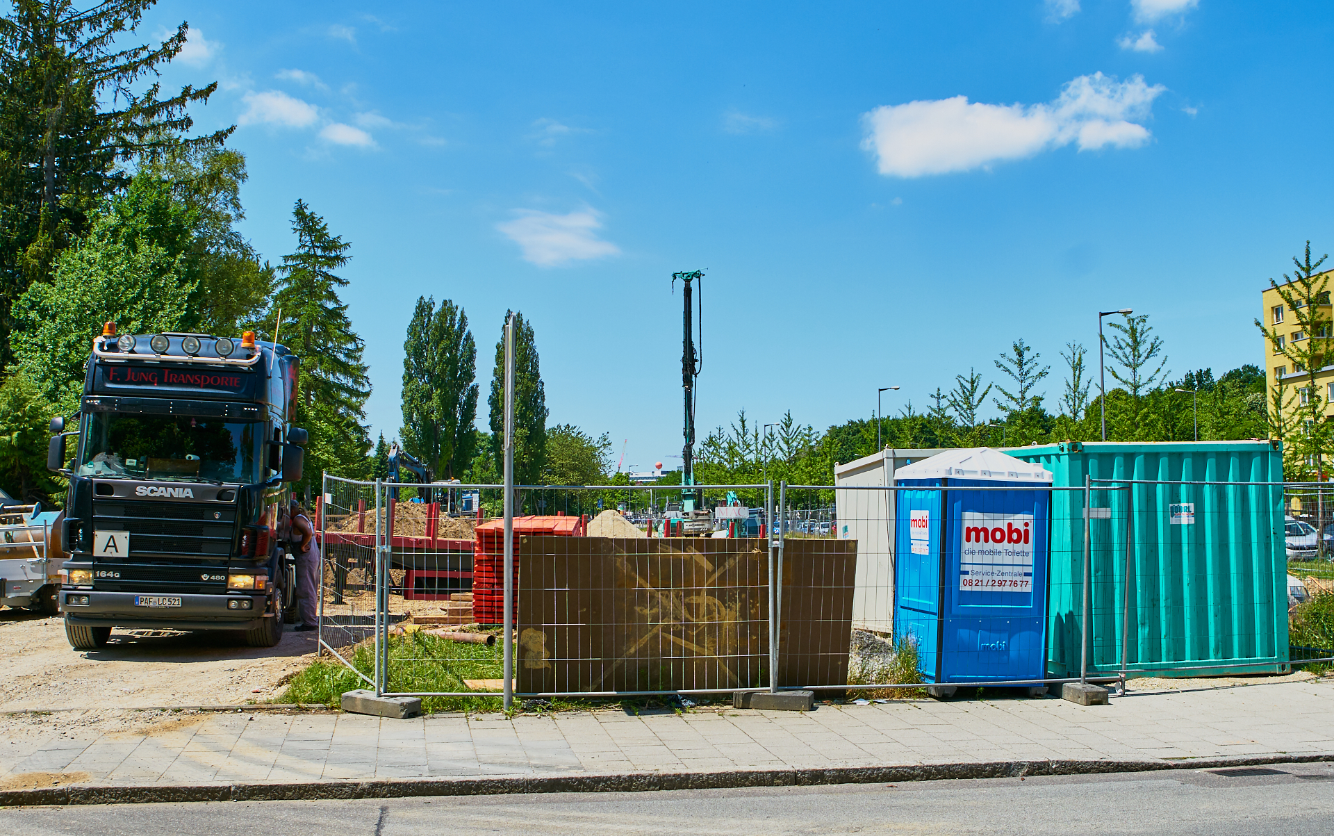 Baustelle Maikäfersiedlung in Neuperlach 13.06.2017 Photographer: Gelbmann