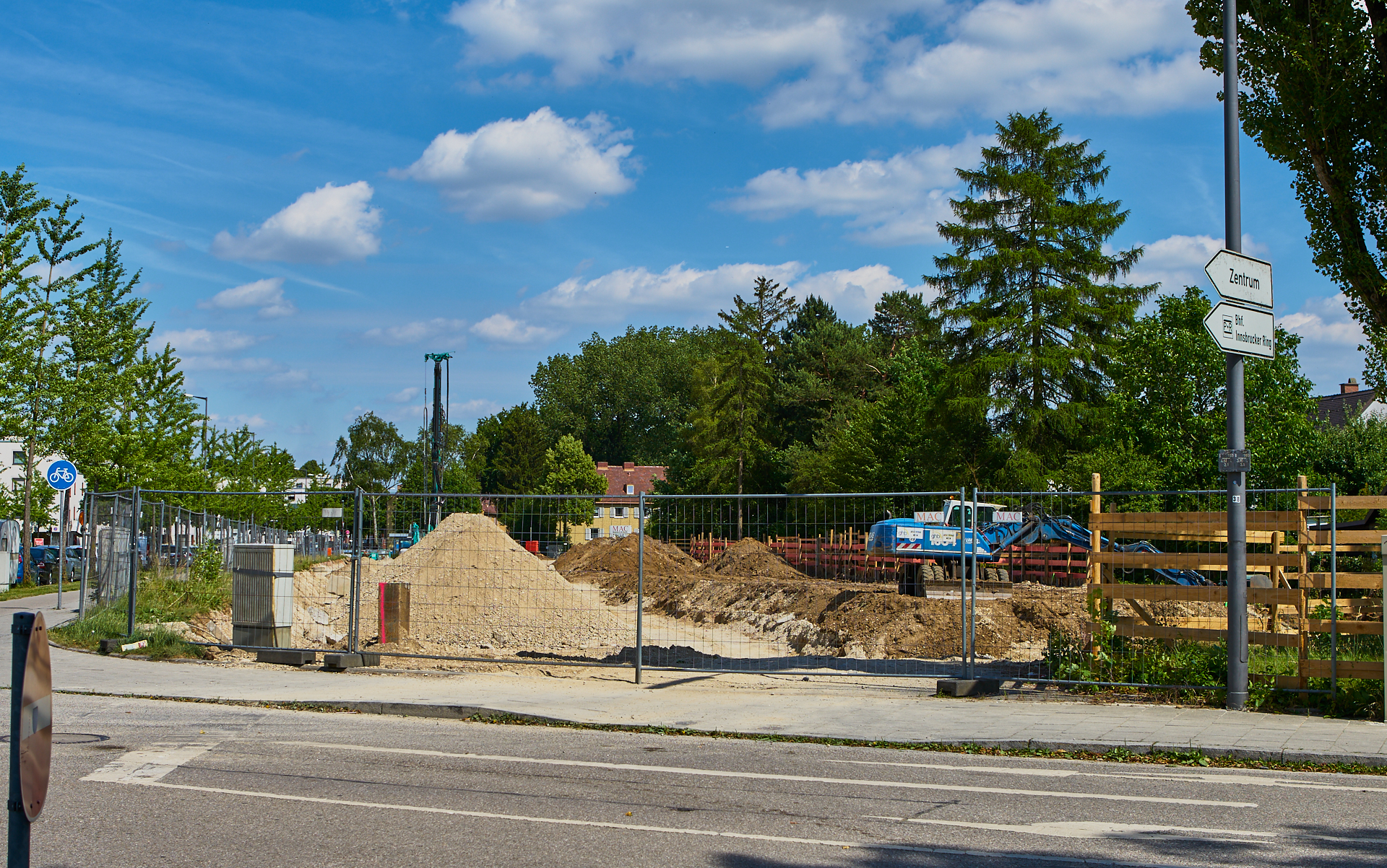 Baustelle Maikäfersiedlung in Neuperlach 17.06.2017 Photographer: Gelbmann