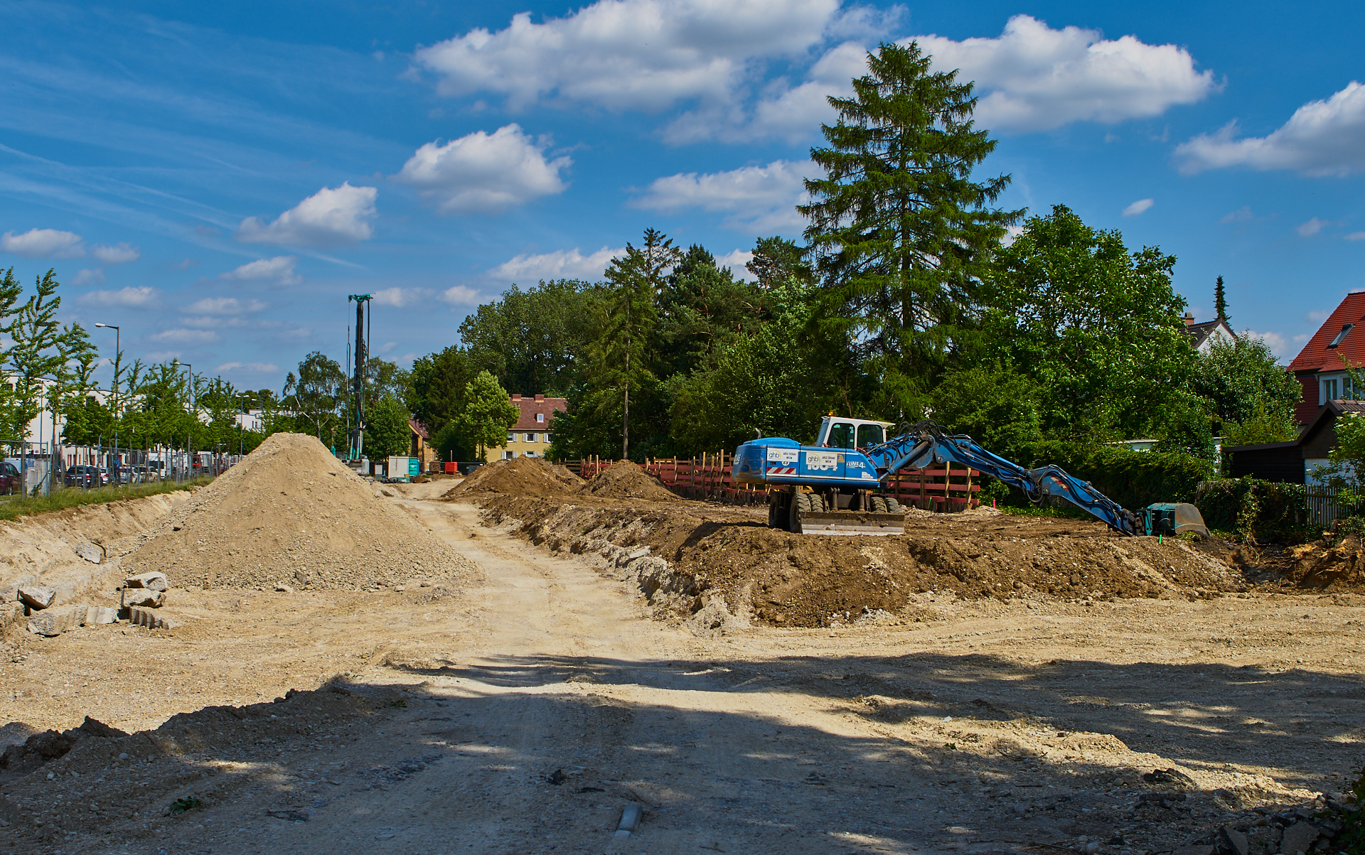 Baustelle Maikäfersiedlung in Neuperlach 17.06.2017 Photographer: Gelbmann