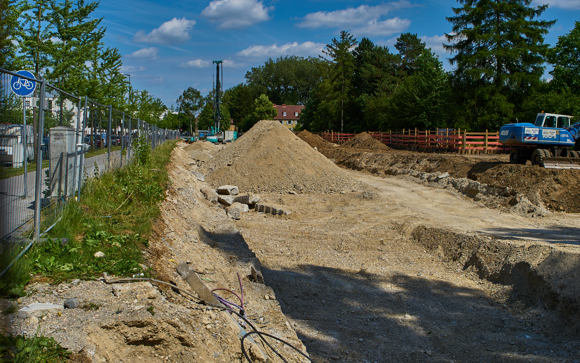 Baustelle Maikäfersiedlung in Neuperlach 17.06.2017 Photographer: Gelbmann