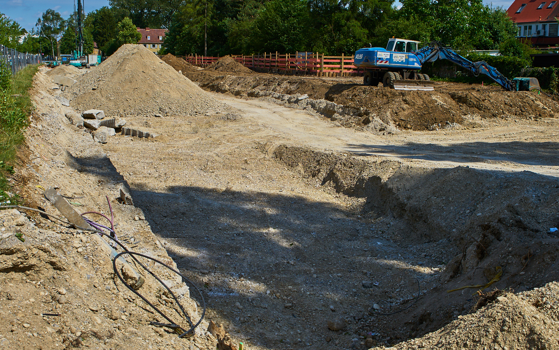 Baustelle Maikäfersiedlung in Neuperlach 17.06.2017 Photographer: Gelbmann