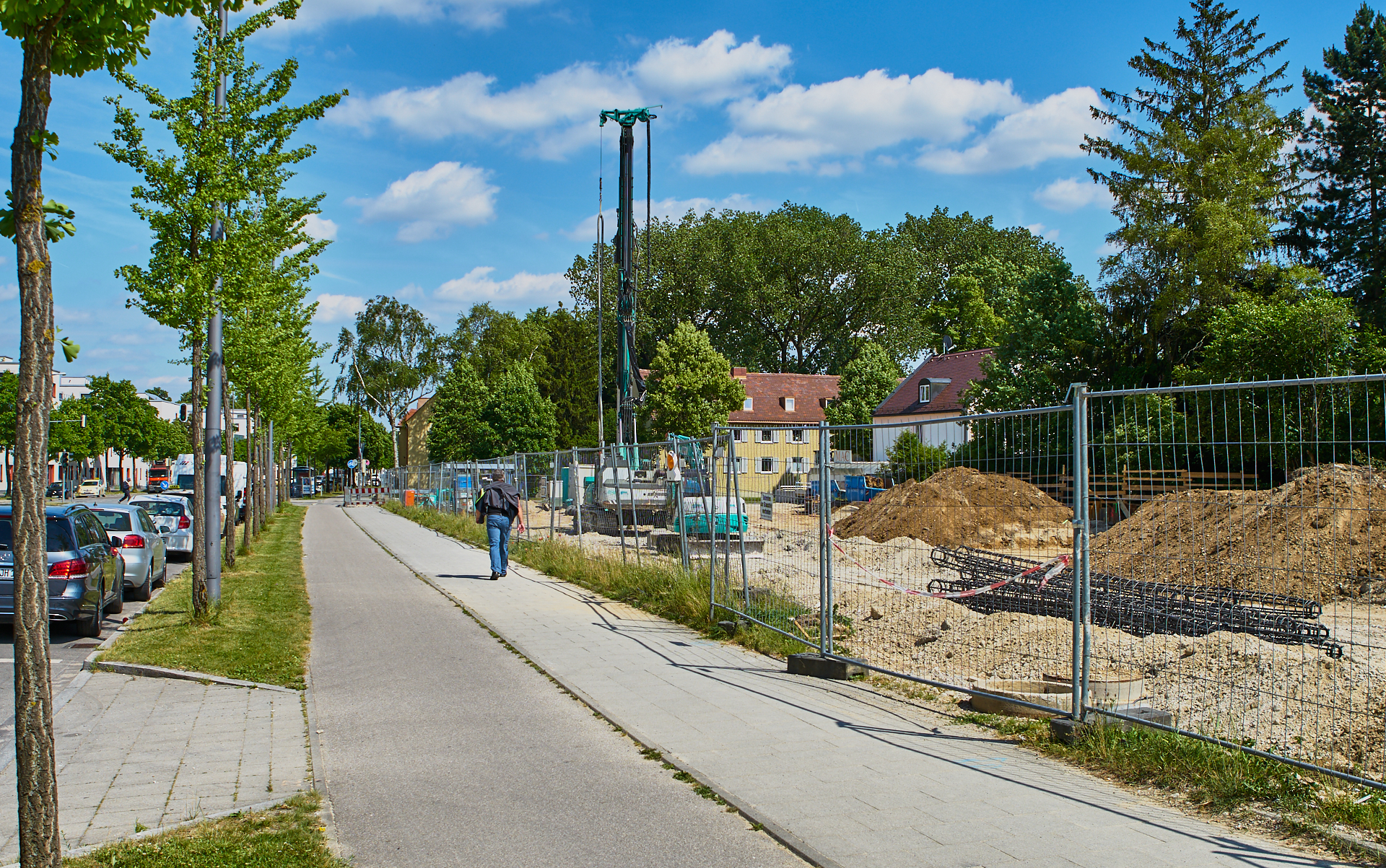 Baustelle Maikäfersiedlung in Neuperlach 17.06.2017 Photographer: Gelbmann