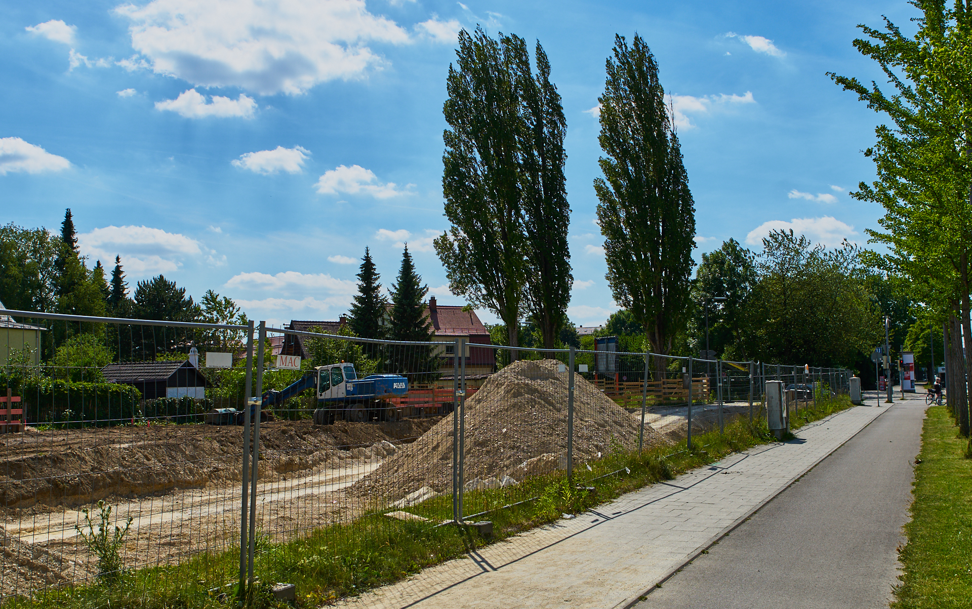 Baustelle Maikäfersiedlung in Neuperlach 17.06.2017 Photographer: Gelbmann