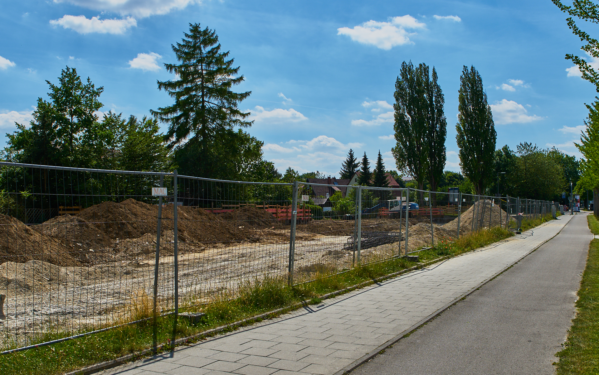 Baustelle Maikäfersiedlung in Neuperlach 17.06.2017 Photographer: Gelbmann