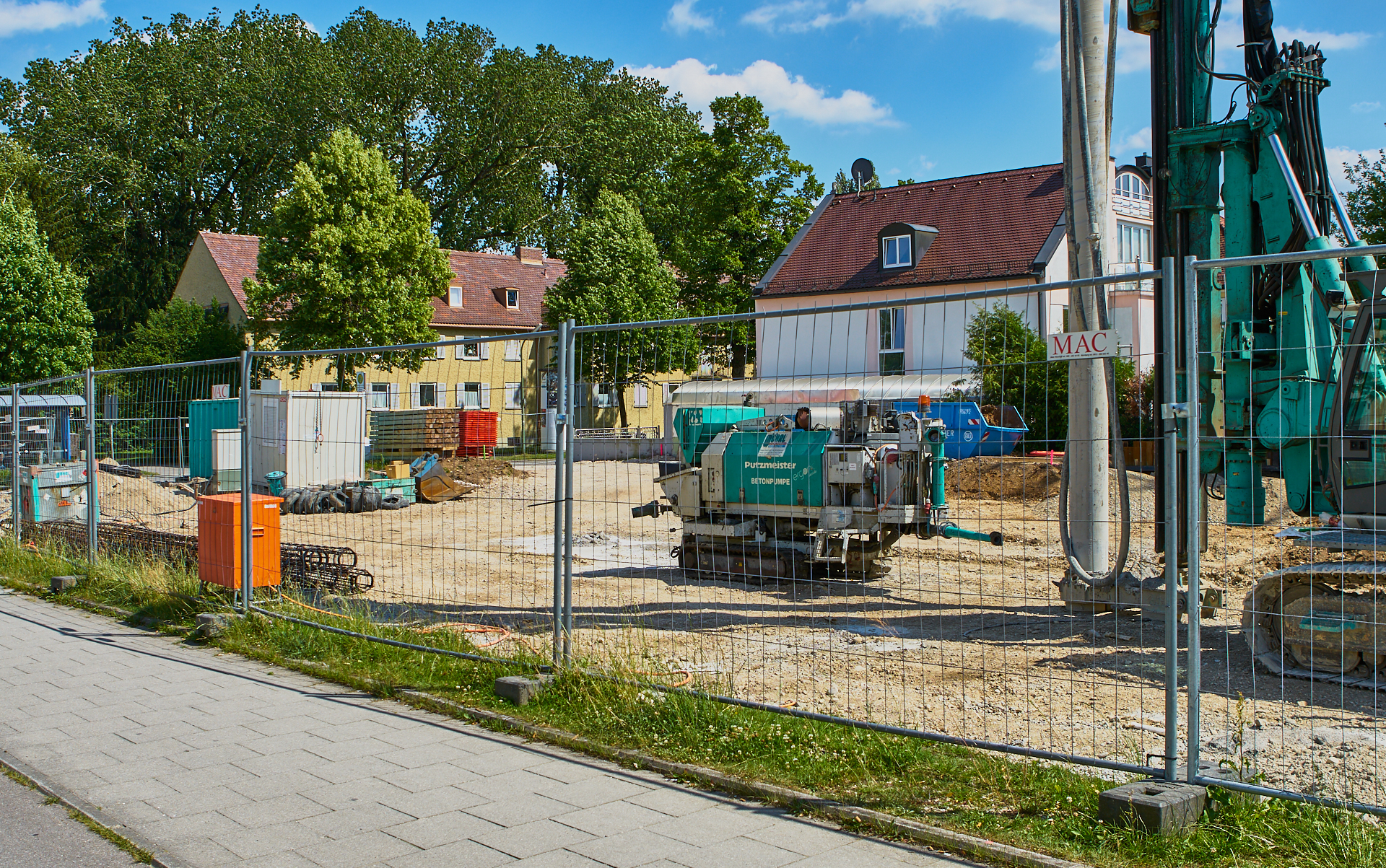 Baustelle Maikäfersiedlung in Neuperlach 17.06.2017 Photographer: Gelbmann