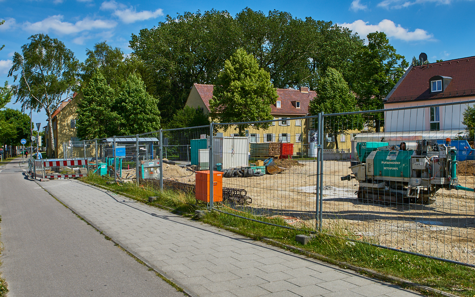 Baustelle Maikäfersiedlung in Neuperlach 17.06.2017 Photographer: Gelbmann