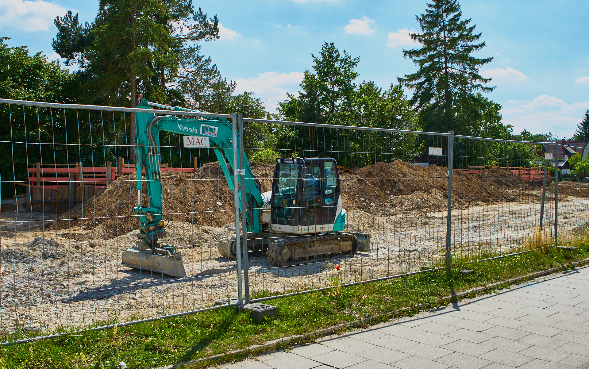 Baustelle Maikäfersiedlung in Neuperlach 17.06.2017 Photographer: Gelbmann