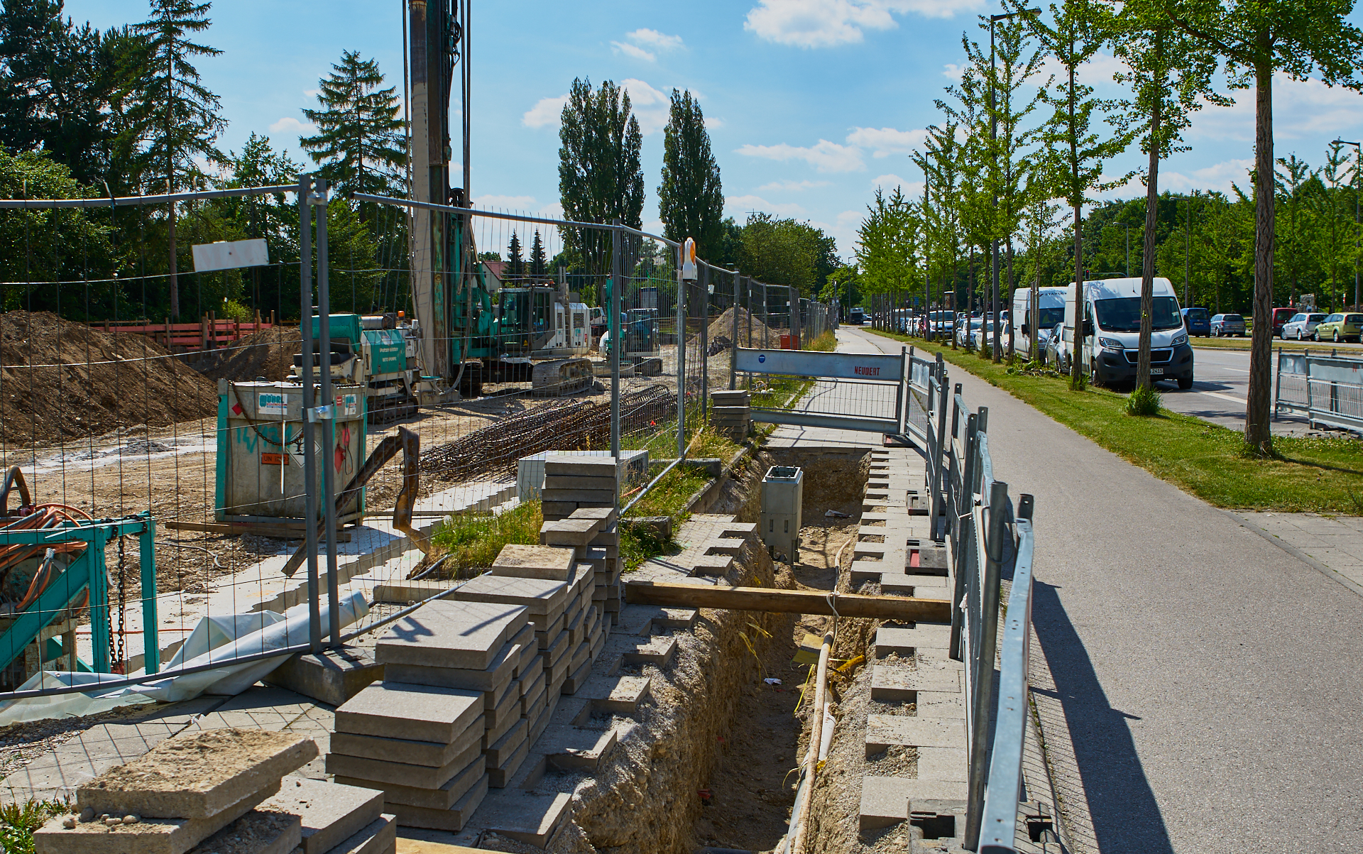 Baustelle Maikäfersiedlung in Neuperlach 17.06.2017 Photographer: Gelbmann