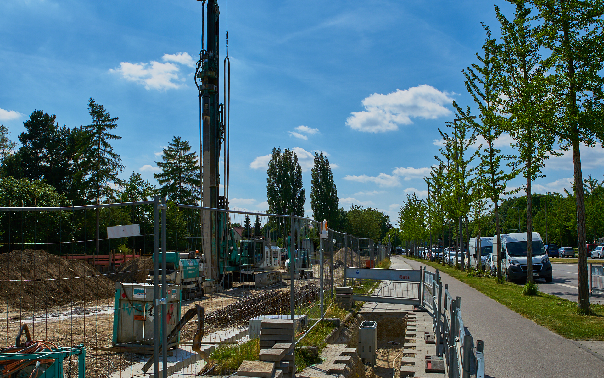 Baustelle Maikäfersiedlung in Neuperlach 17.06.2017 Photographer: Gelbmann