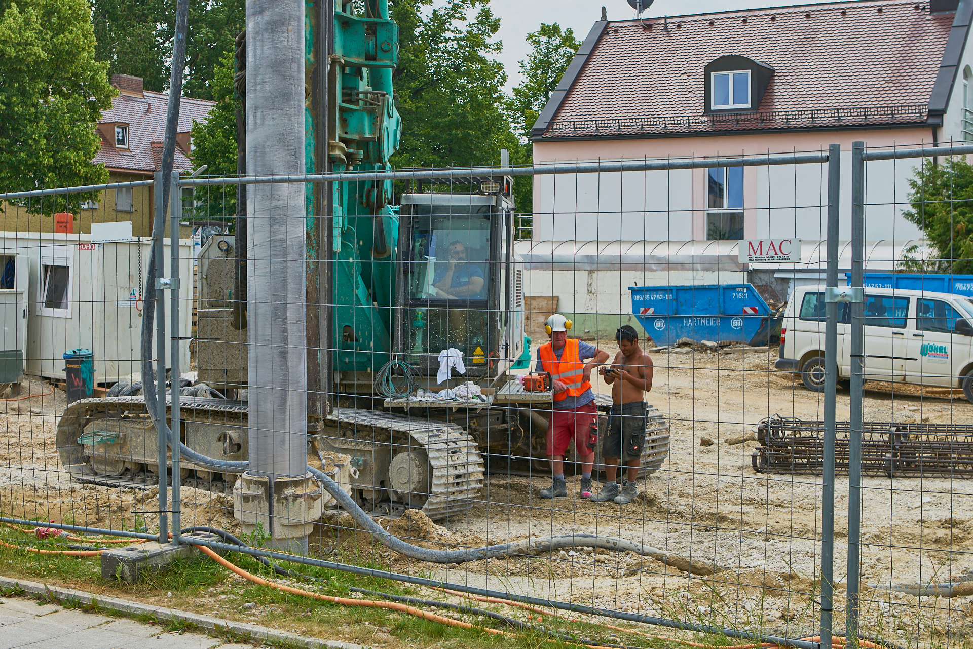 Baustelle Maikäfersiedlung in Neuperlach 23.06.2017 Photographer: Gelbmann