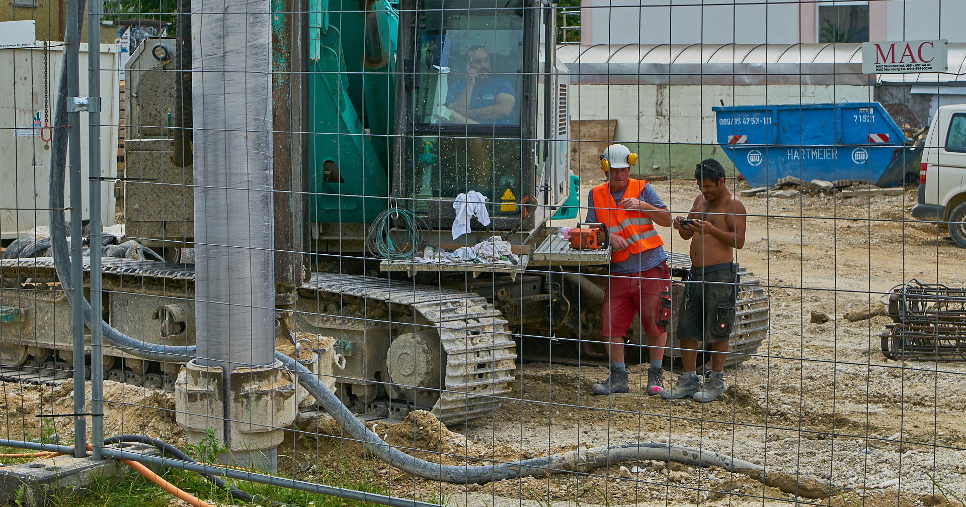 Baustelle Maikäfersiedlung in Neuperlach 23.06.2017 Photographer: Gelbmann