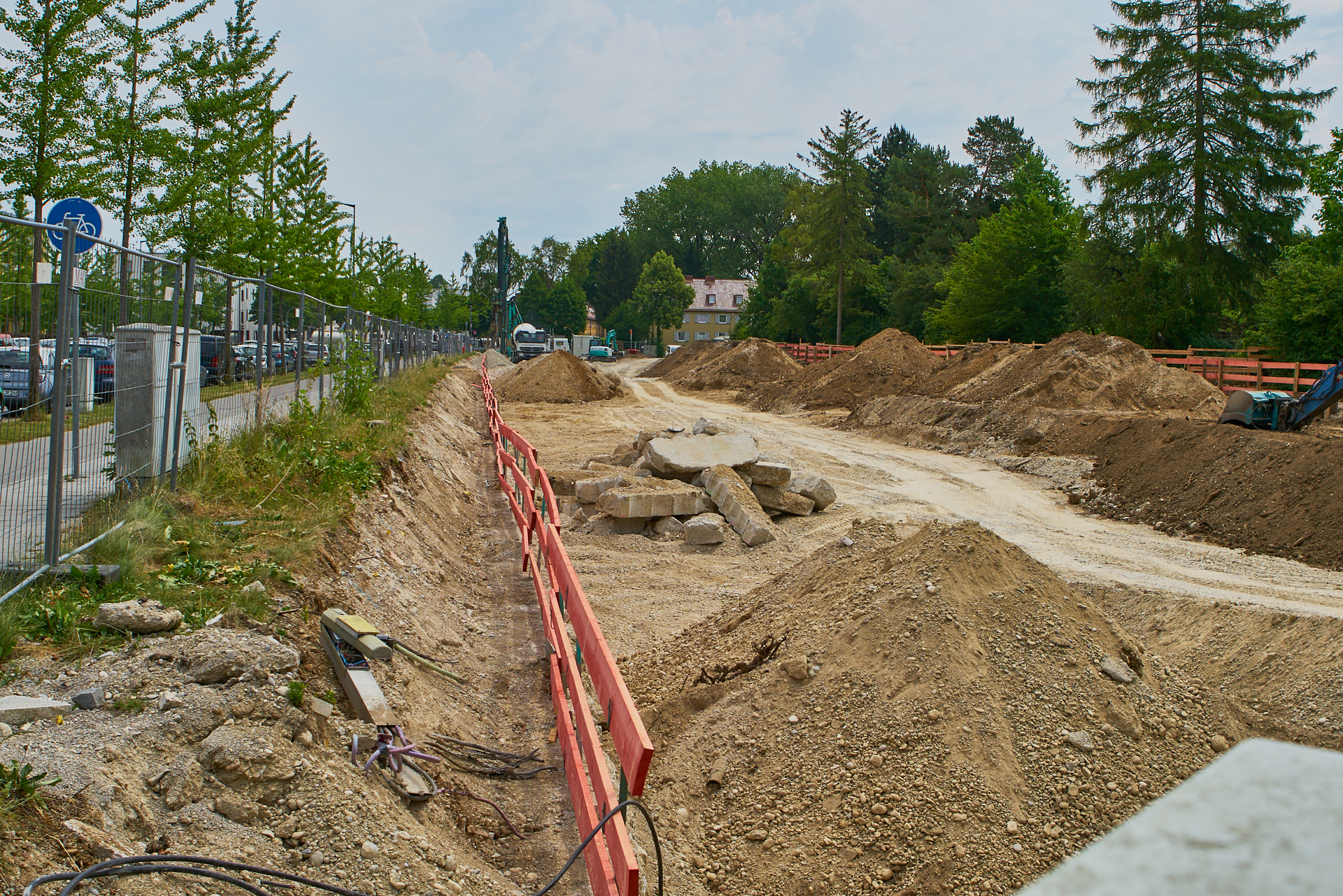 Baustelle Maikäfersiedlung in Neuperlach 23.06.2017 Photographer: Gelbmann