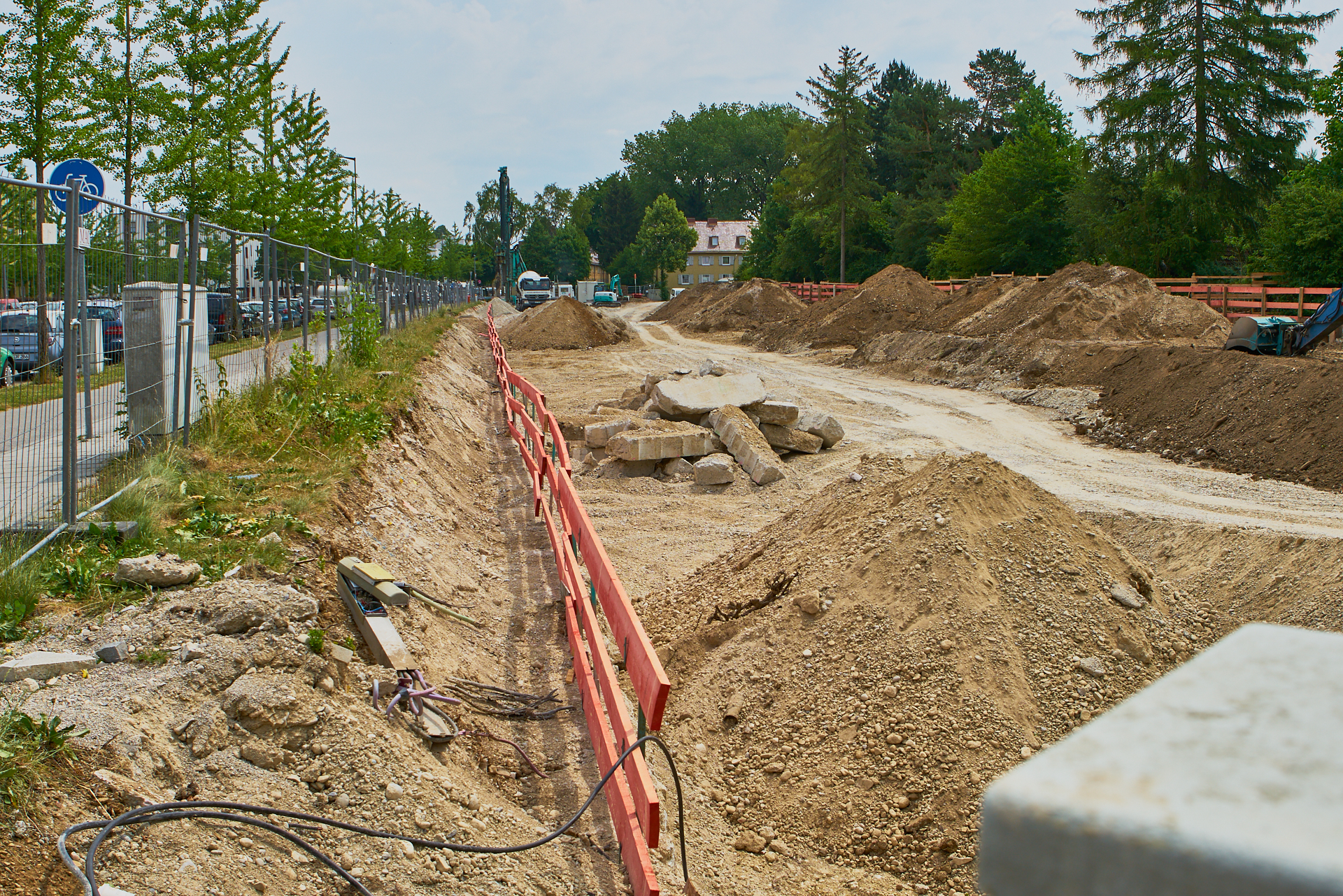 Baustelle Maikäfersiedlung in Neuperlach 23.06.2017 Photographer: Gelbmann