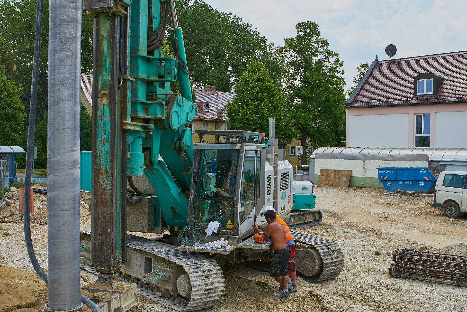 Baustelle Maikäfersiedlung in Neuperlach 23.06.2017 Photographer: Gelbmann