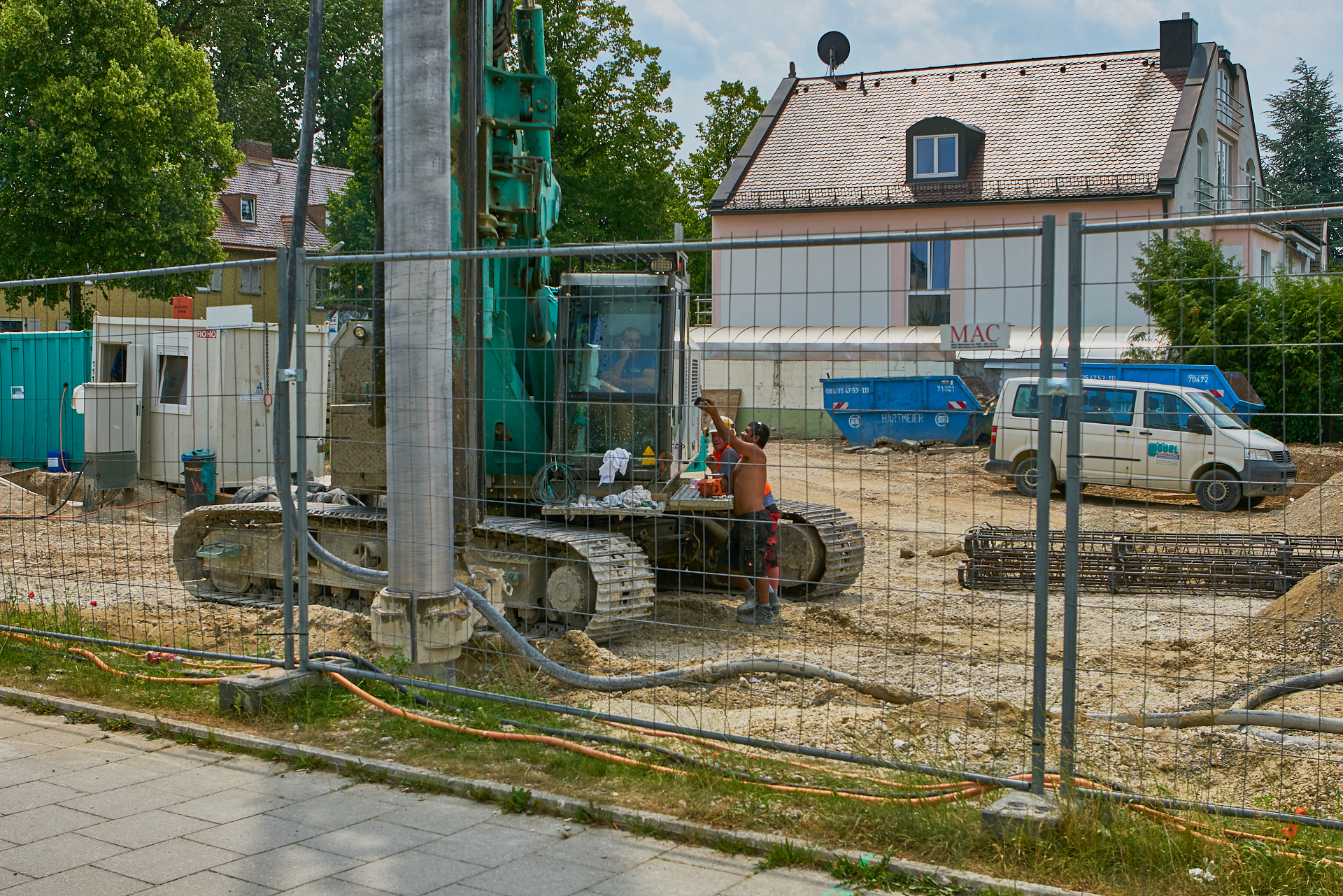 Baustelle Maikäfersiedlung in Neuperlach 23.06.2017 Photographer: Gelbmann