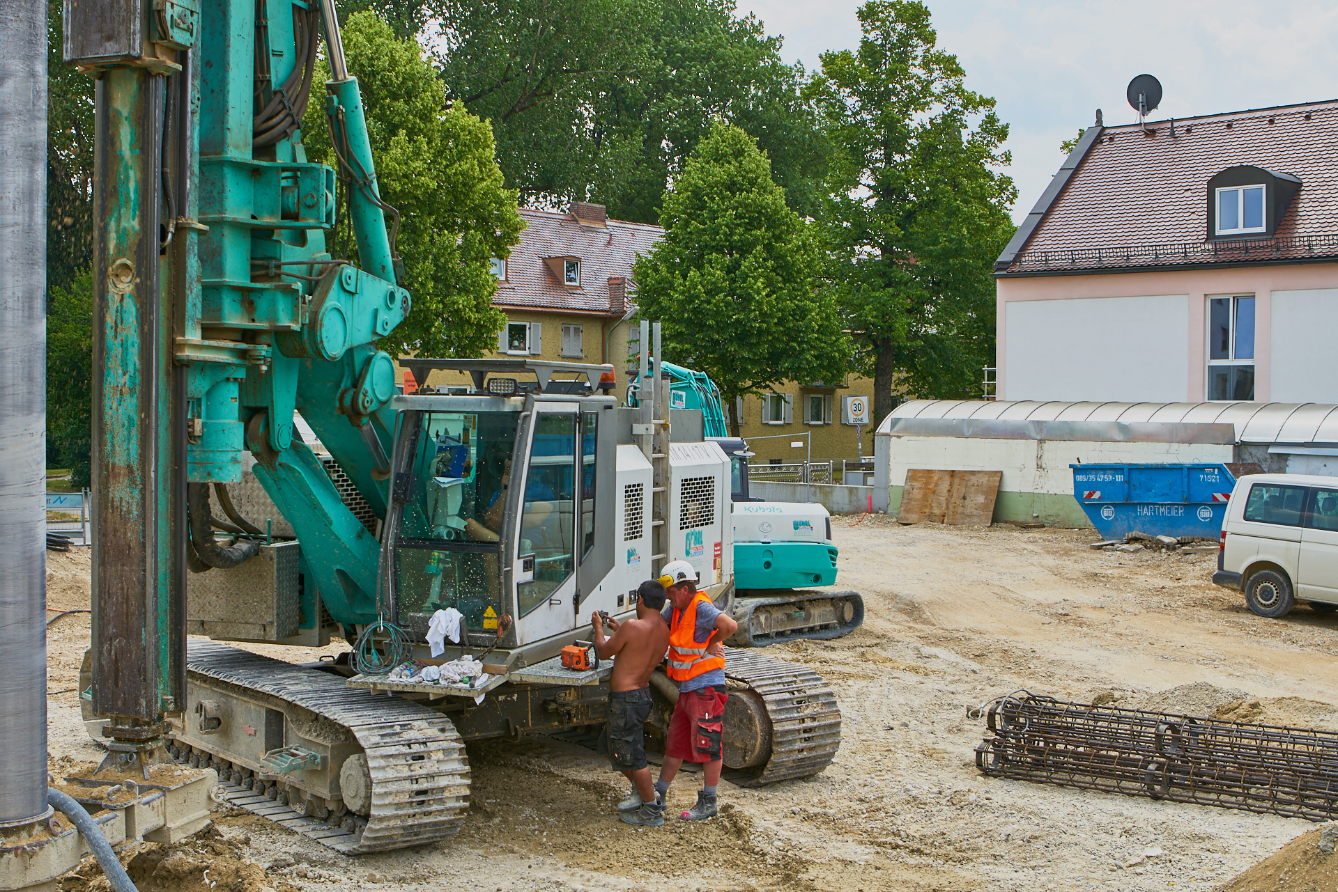 Baustelle Maikäfersiedlung in Neuperlach 23.06.2017 Photographer: Gelbmann