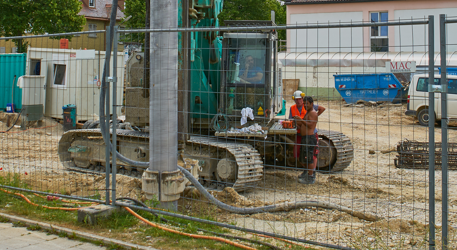 Baustelle Maikäfersiedlung in Neuperlach 23.06.2017 Photographer: Gelbmann