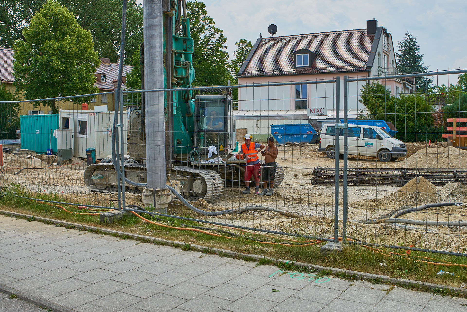 Baustelle Maikäfersiedlung in Neuperlach 23.06.2017 Photographer: Gelbmann