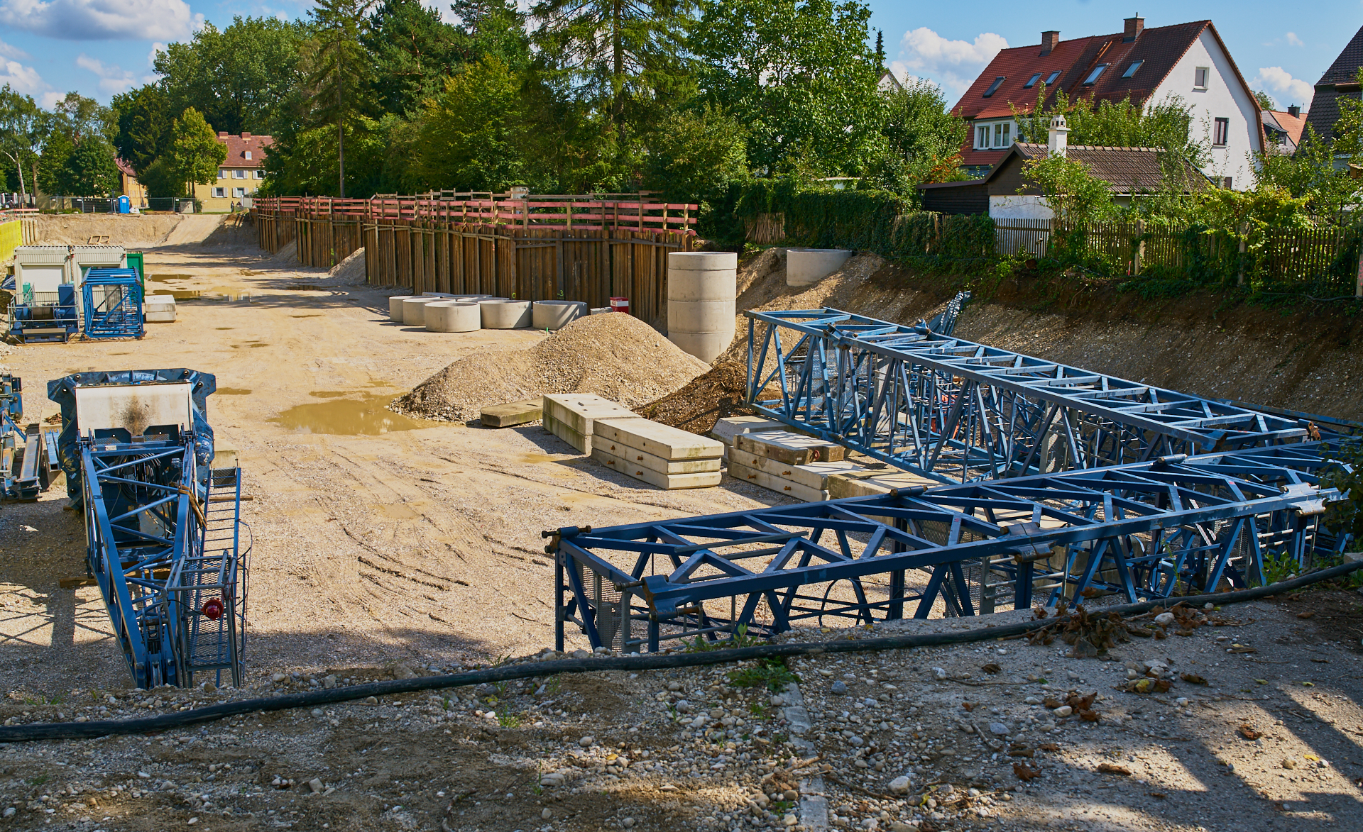 Baustelle Maikäfersiedlung in Neuperlach 04.09.2017 Photographer: Gelbmann