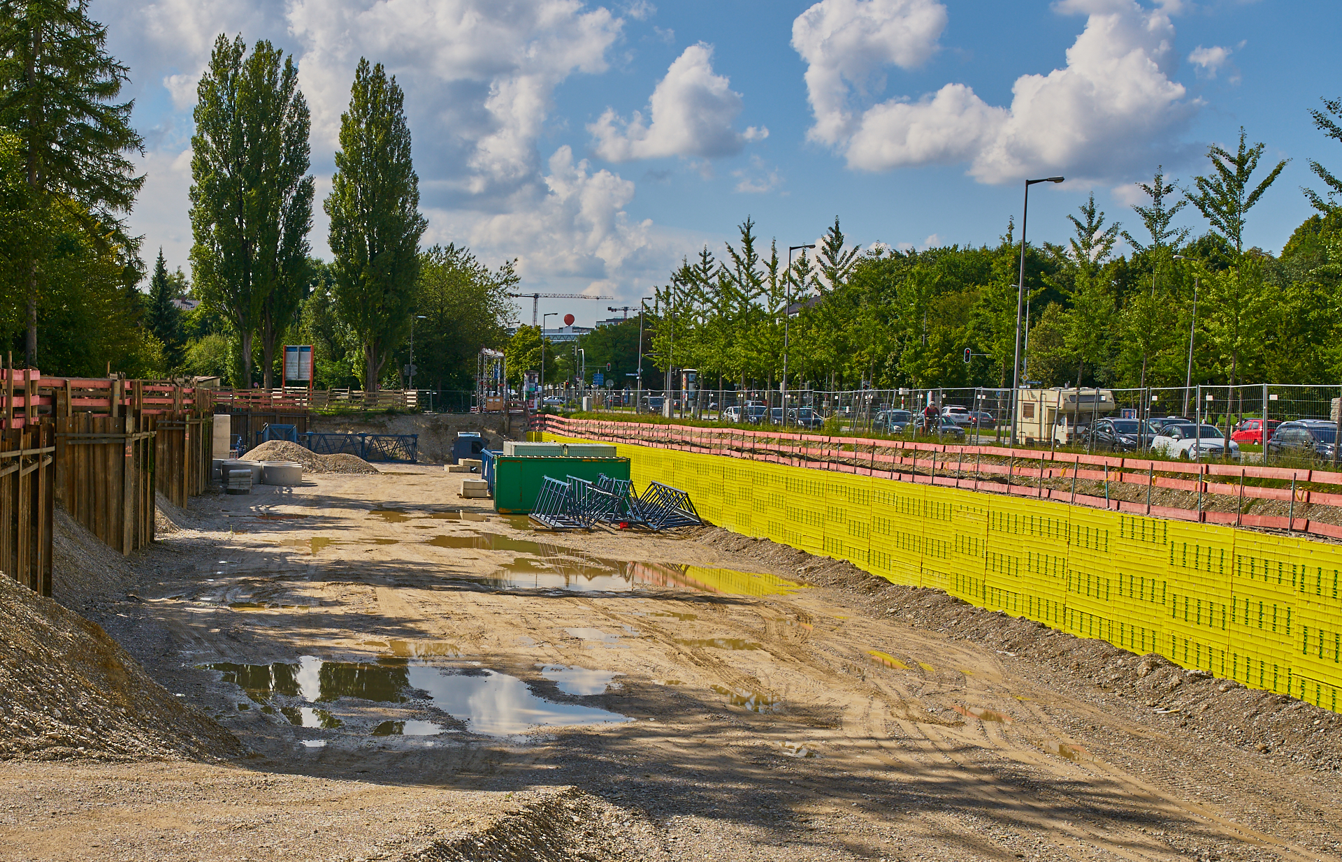 Baustelle Maikäfersiedlung in Neuperlach 04.09.2017 Photographer: Gelbmann