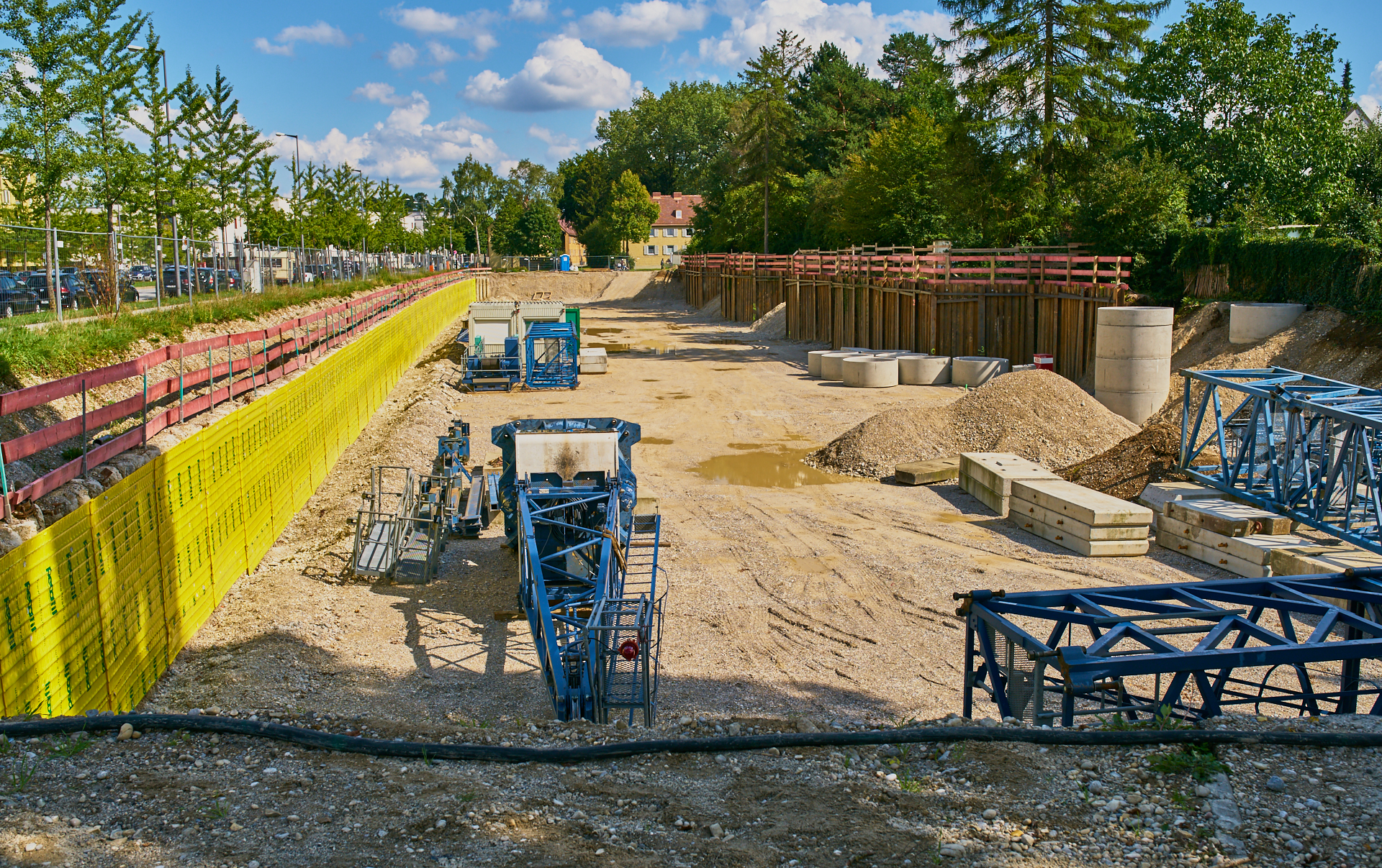 Baustelle Maikäfersiedlung in Neuperlach 04.09.2017 Photographer: Gelbmann