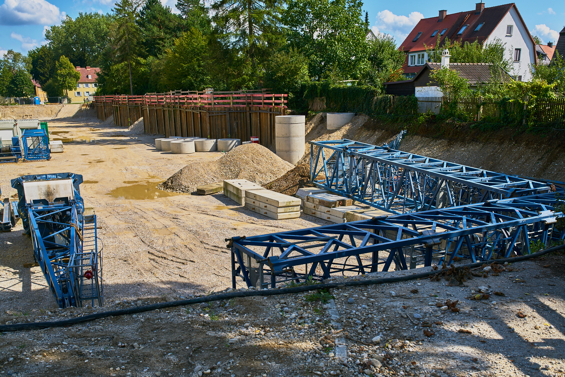 Baustelle Maikäfersiedlung in Neuperlach 05.09.2017 Photographer: Gelbmann