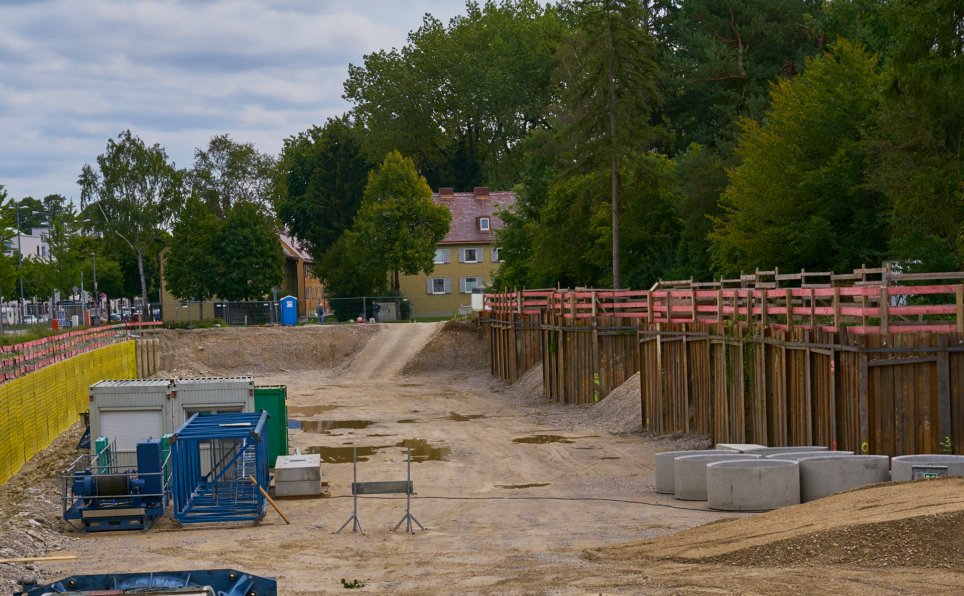 Baustelle Maikäfersiedlung in Neuperlach 08.09.2017 Photographer: Gelbmann