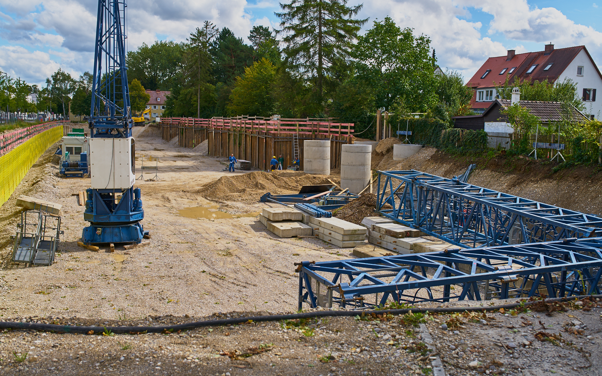 Baustelle Maikäfersiedlung in Neuperlach 15.09.2017 Photographer: Gelbmann